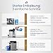 3-in-1 Entkalker für Kaffeevollautomaten & Kaffeemaschinen (55 Stück) - Entkalkungstabletten für Siemens EQ-Serie, Delonghi, Jura, Krups, Bosch, Miele, Melitta, Tassimo, WMF