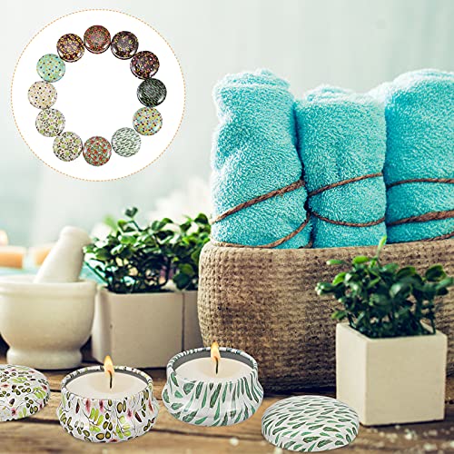 Coheali 36Pcs Travel Decor Candles Random Small Holiday Dry Spices Gift Salve Mini Kitchen Can Pot Balm Kit Lids Sugar Jar Perfume Ing Tea Beads Color Sub- Scented Making Tealight #TOP4