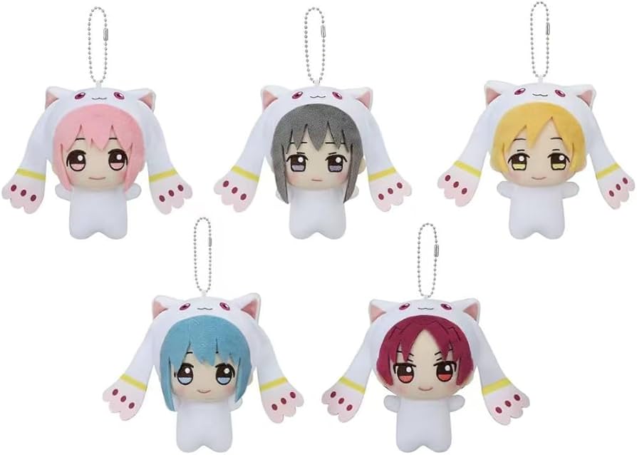 Amazon.com: YLEAFUN Anime Plush Kaname Madoka/Mami Tomoe/Akemi