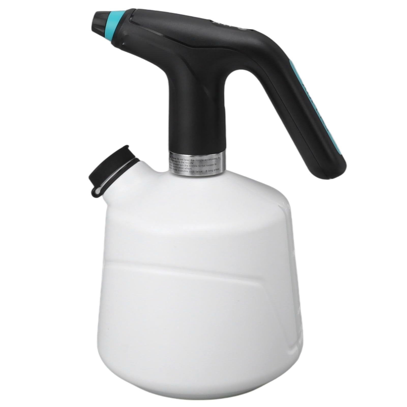 Pulvérisateur de Plantes électrique, Pulvérisateur de Jardin Automatique Portable 2L, Pulvérisateur Pompe intégré Une Batterie, Pulvérisateur d'eau avec Télescopique (Noir)