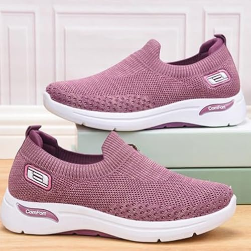 Orthopedic Shoes for Women, Breathable Soft Shoes, Canvas Sneakers Women, Comfort Wear Orthowear Shoe, Nurse Babe Shoe Tennis Sneakers Mesh Casual Comfortable Footwear for Walking 20254