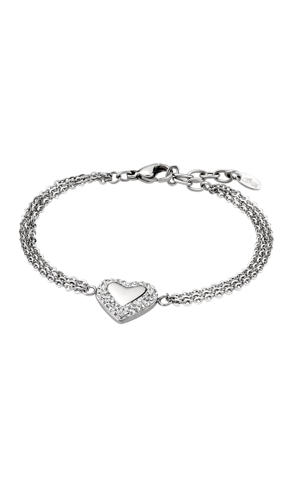 LOTUS STYLEPulsera LS1768-2/1 Outlet Acero inoxidable 316l Corazon 210.0 mm Mujer