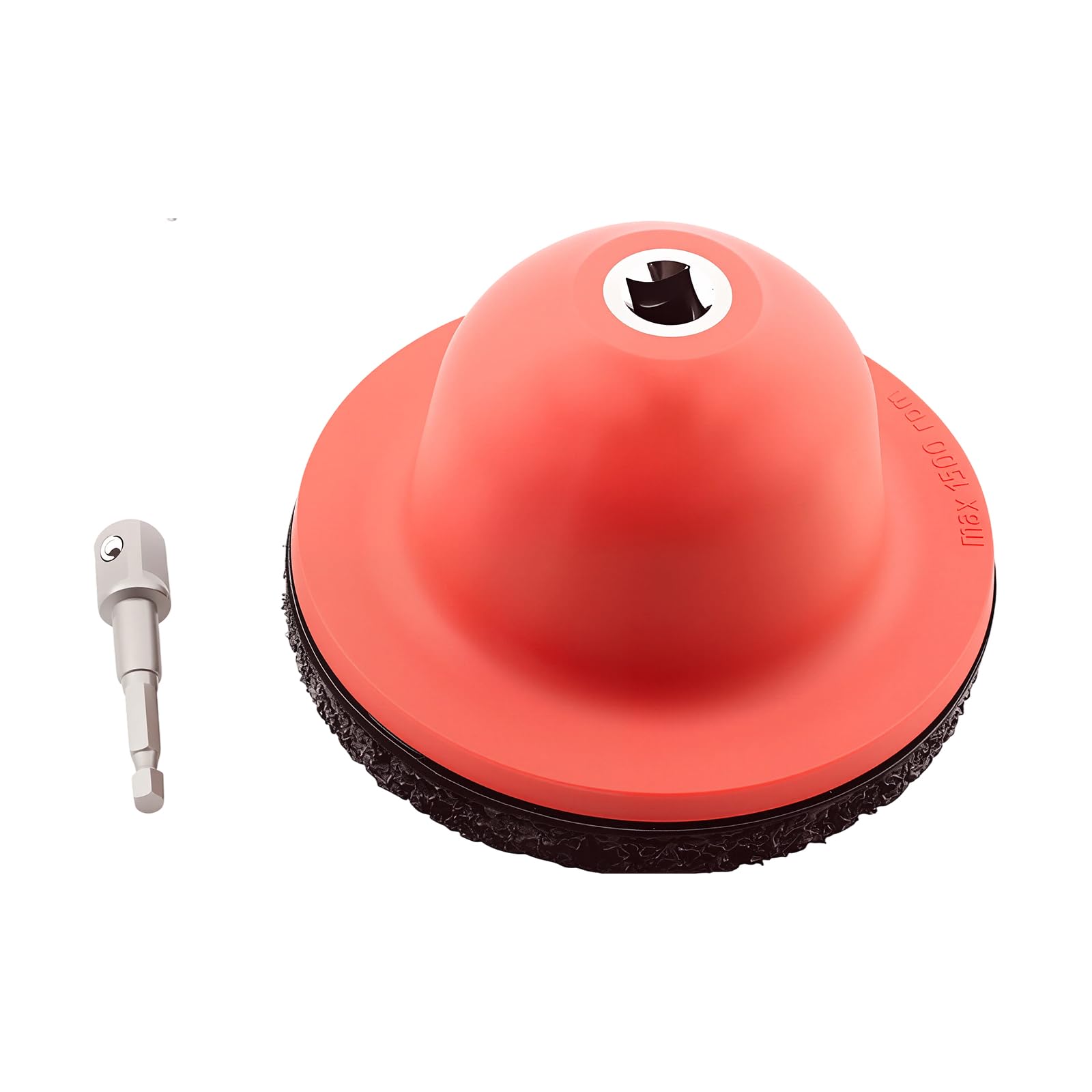Compact Wheel Rim Polisher Includes 1/2 Inch Drive Adapter Provides Smooth and Quiet Results Motorcycle Rim Cleaner