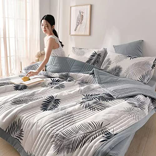 Leichte Mikrofaser-Bettdecke für Einzel-, Doppel-, Kingsize-Betten - Sommerdecke, hypoallergen, waschbar, weiche Wohnaccessoires für ultimativen...