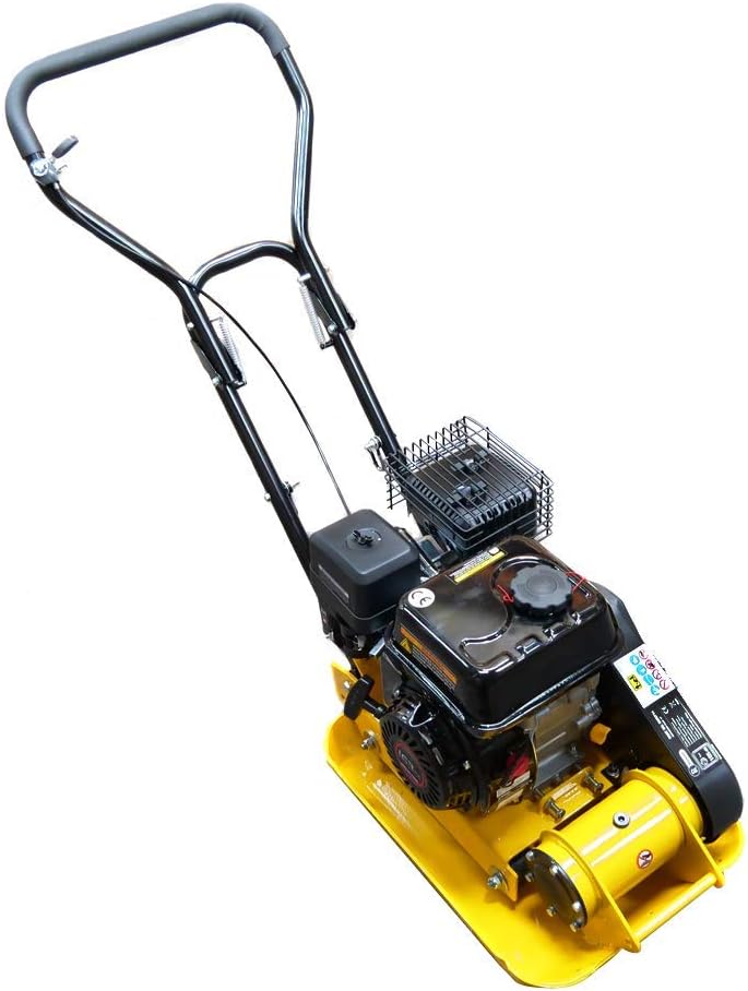 Wacker Plate Compactor Compaction RocwooD 12" 87cc Petrol Engine 4 Stroke Free 600ml Oil Storage Landscaping Construction Machinery Heavy Duty Asphalt Earth Sand Gravel