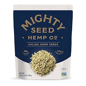 Mighty Seed Hemp Hulled Seeds, 24 Ounce