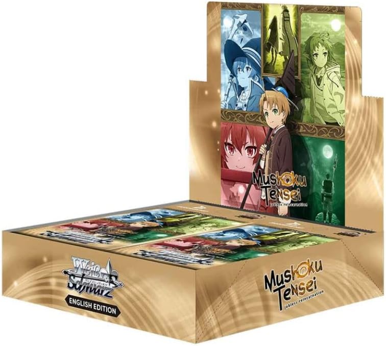Weiss Schwarz Mushoku Tensei pantalla de refuerzo de reencarnación sin trabajo
