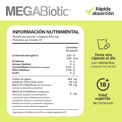 Probióticos, probioticos sams Marca MegaBiotic (3)
