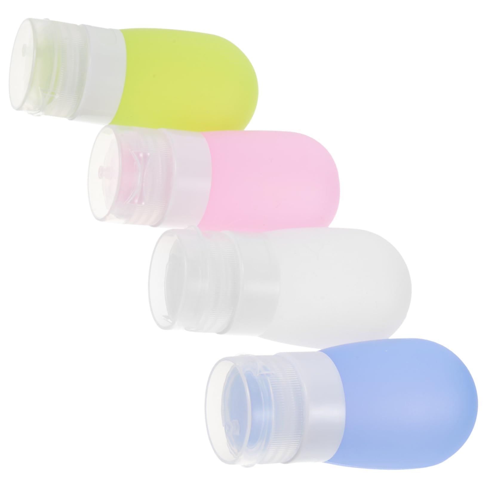 Didiseaon 12 Pz Flaconi Cosmetici Portatili Da Viaggio Flaconi Campione Contenitori Da Viaggio Per Liquidi Piccoli Contenitori Da Viaggio Contenitore Da Viaggio Per Saponette Gel Di Silice