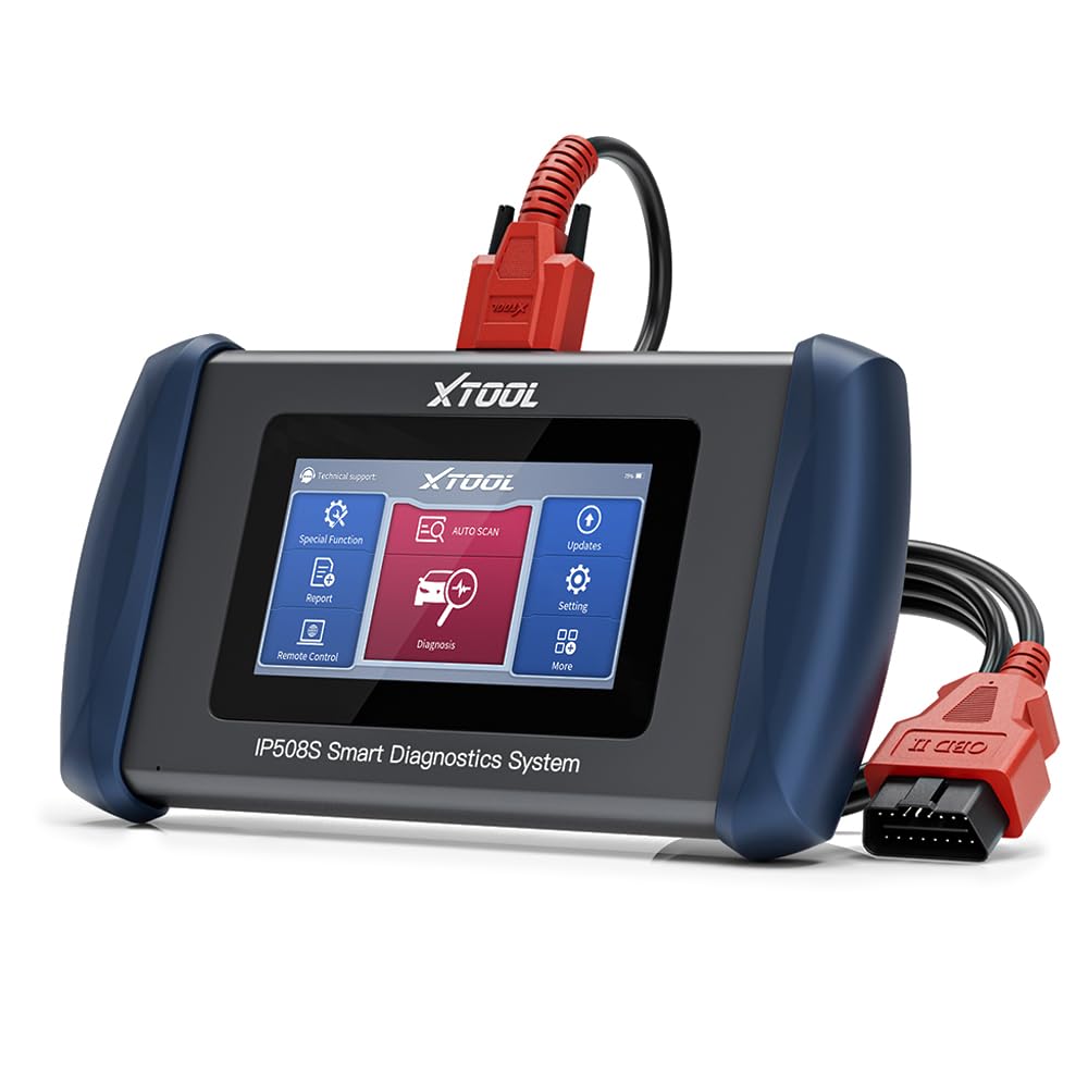 OBD2 Scanner Diagnostic IP508S, ABS, SRS Transmission Car Scanner Diagnostic with ABS Bleeding, Oil, EPB, SAS, TPMS Reset, Injector, Throttle, Car Scanner Android 10