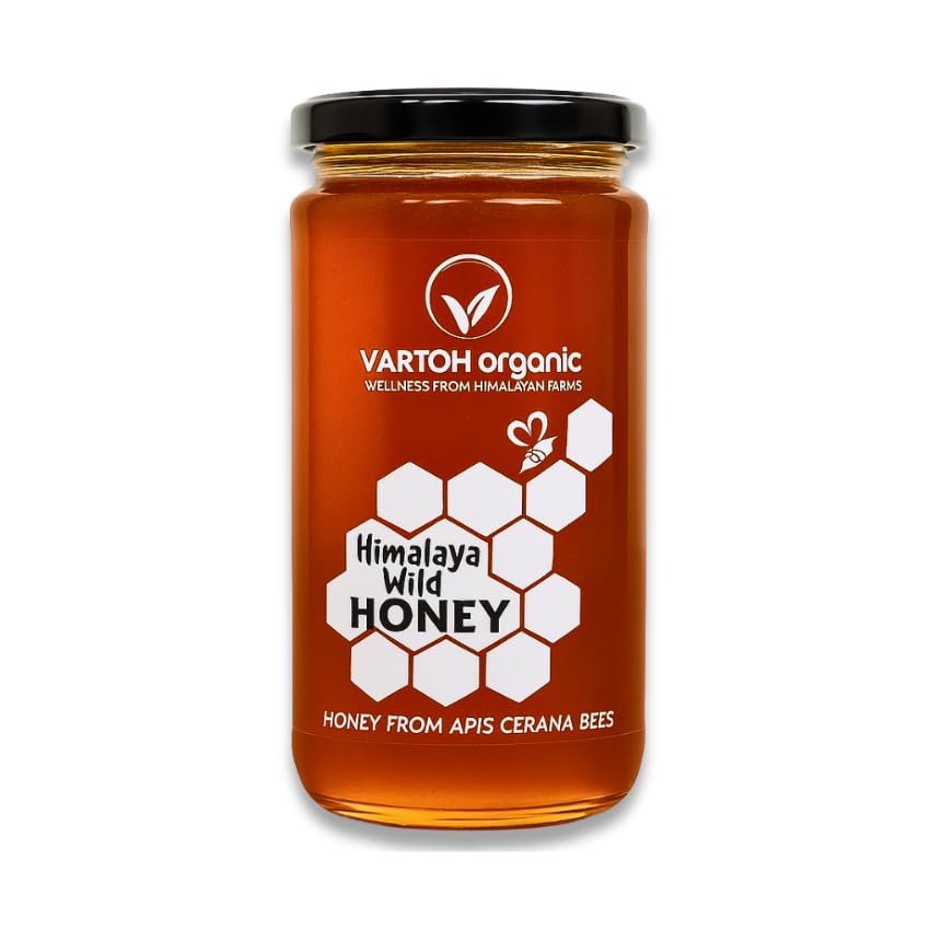 Vartoh Organic Wild Forest Honey from Sikkim | 500g | Raw