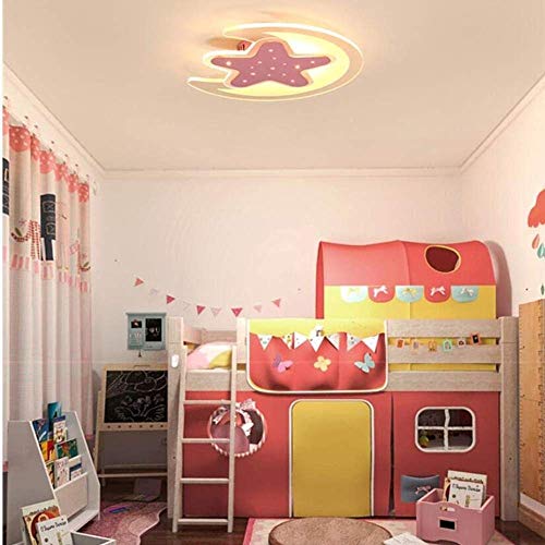 Plafonnier étoile moderne LED à intensité variable avec télécommande pour chambre enfant - 2