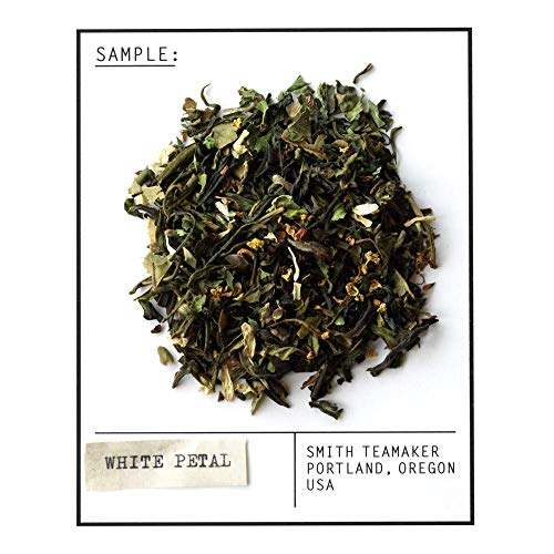 Smith Teamaker | White Petal No. 72 | Caffeinated Full Leaf White Tea Blend (15 Sachets, 1.06Oz Each) #TOP4