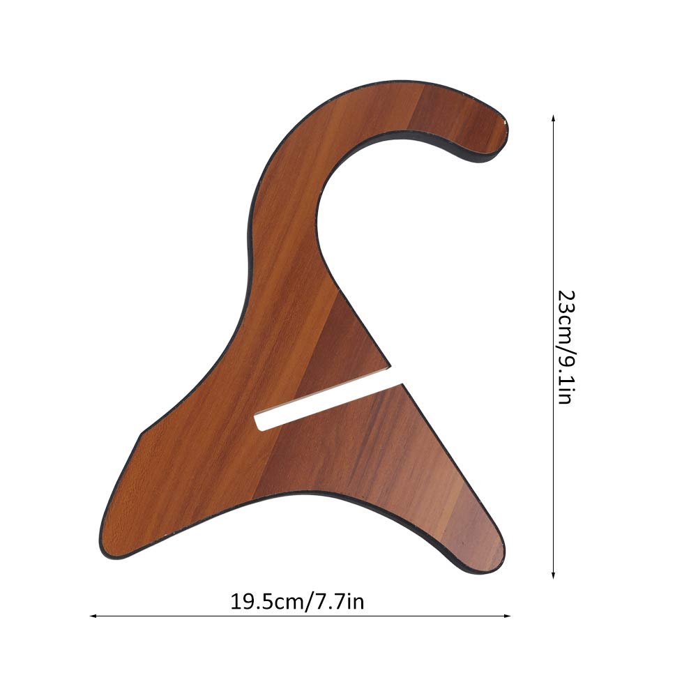 Wood Ukulele Stand, Detachable Wooden Ukelele Stand Holder Musical Instrument Concert Portable Non Slip Violin for Small Guitar Accessories, Designed to Accommodate a Variety of