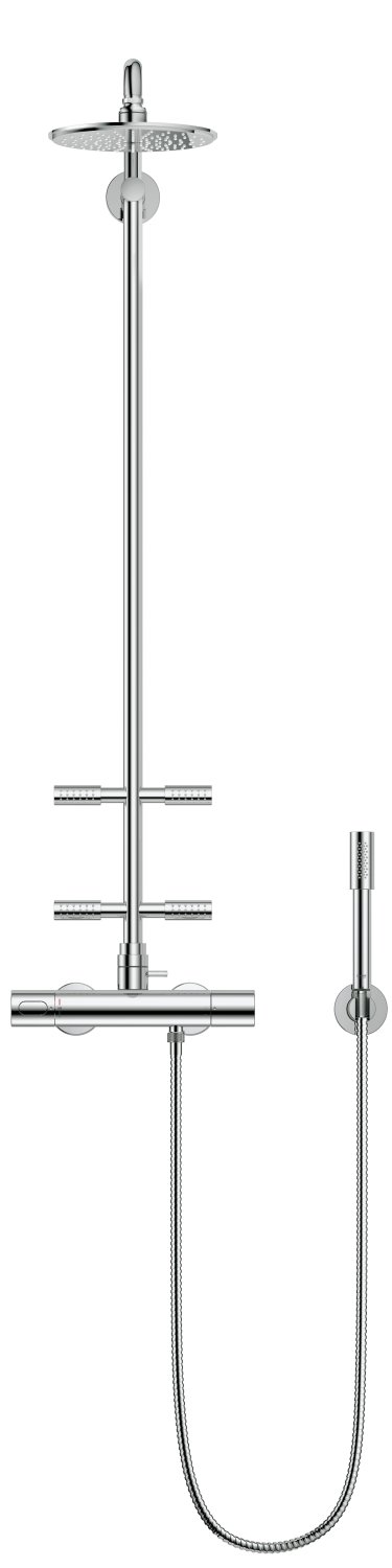 Buy Grohe Rainshower 210 27374000 Shower System (Silver