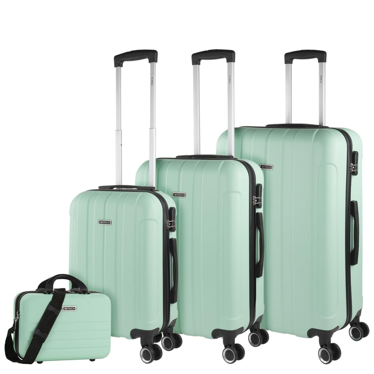 ITACA - Maleta Mediana con 4 Ruedas Giratorias para Viajes Largos Tipo Trolley Ideal como Maletas de Viaje Grandes 23 Kilos y Maleta Viaje Mediana Resistentes, Amarillo — view 129