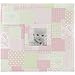 MBI by MCS Baby Scrapbook Album, 12 by 12-Inch, Pink Patchwork