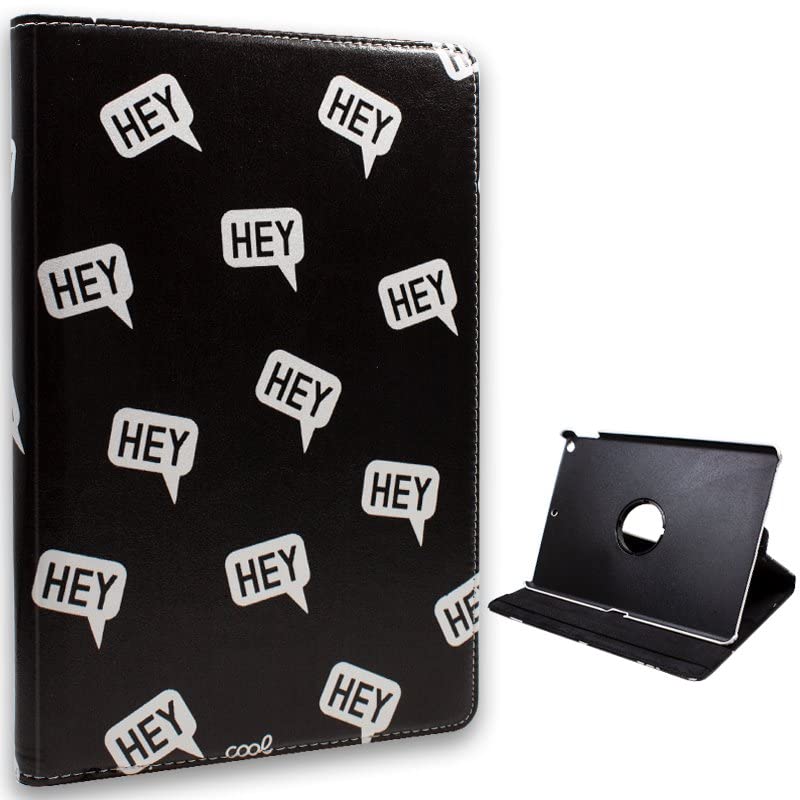Cool Case for iPad (2019/2020 / 2021) 10.2 Inch Drawings Hey, multicoloured