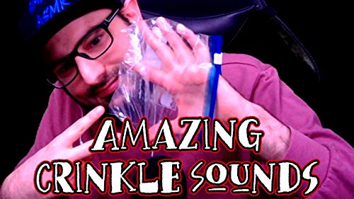 ASMR Crinkle Sounds Plastic and Paper | ASMR Tearing and Cutting Paper | No Talking Podcast Por  arte de portada