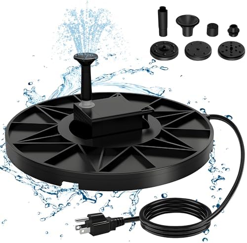 Heated Bird Bath with Energy Saving: Which One Will Keep Your Birds Happy? 5 Loyala Bird Bath Heater, 70W Submersible Pond Deicer Bird Bath Deicer Birdbath Water Heater Thermostatic Control Power Saving for Outdoors in Winter (with Water Pump)