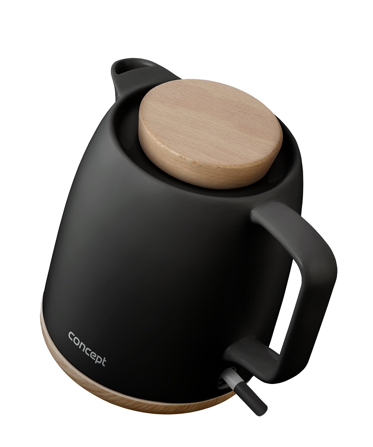 Concept RK0086 elegancki czajnik ceramiczny 1 l czarny