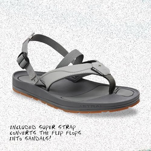 Image of Astral Men's Filipe Flip-Flops - Lightweight, Comfortable Sandals for Water Sports & Casual Wear