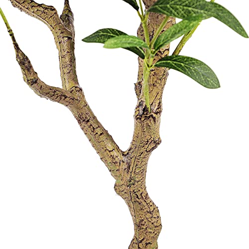 Yoleo 5Ft Artificial Olive Tree Faux Tree With 440 Lifelike Leaves Fake Plant For Living Room Bedroom Balcony Corner Office Decor #TOP6
