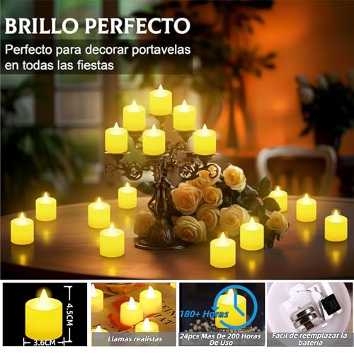 Velas con pilas 23 Imagen adicional