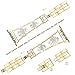 38/40/41/42 mm(Series 10) cool woman chain metal smartwatch strap compatible with Apple Watch Band Series 10/9/8/7/6/SE/5/4 adjustable replacement watch bracelet for Iwatch gold Watch Band