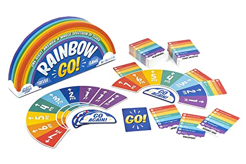 Rainbow Go juego de trivia rápido para toda la familia miniatura 3