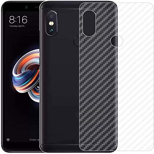 Image of Compatible with Redmi A2 Back Screen Protective Film Carbon Fiber Skin Transparent Screen Guard Sticker