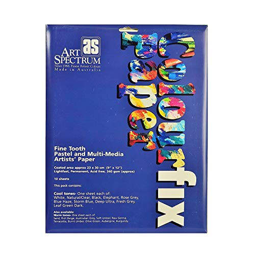 Art Spectrum Colourfix Pastel & Multi-Media Paper Packs - Cool 9