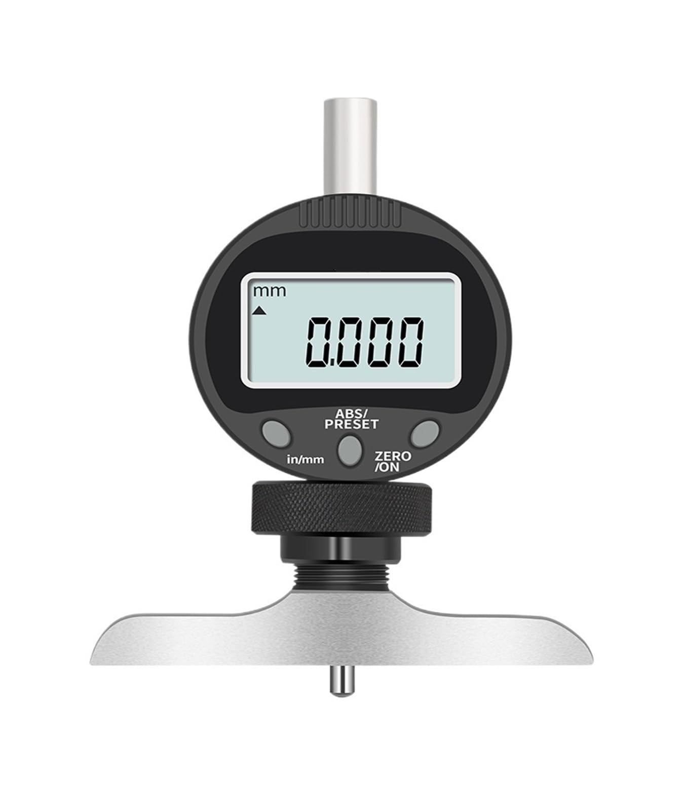 PXQCHAVLN Digital Depth Gauge 0-30mm Electronic Micrometer Mechanical Ruler Meter(0-30 * 63)