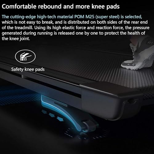 Image of Treadmills Home Treadmill Folding Motorised Treadmill Intelligent Multifunctional Treadmill Foldable Household Shock Absorption Electric Speed Walking Treadmill
