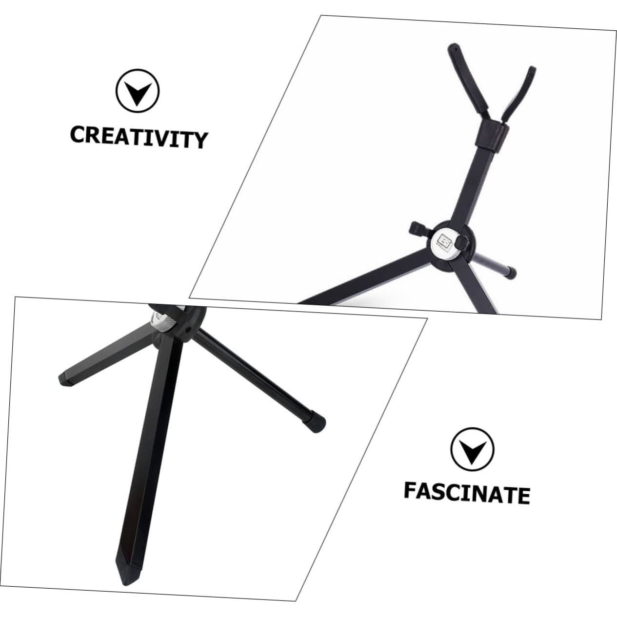 Mikinona Supporto Per Sassofono e Portatile Rack Per Sassofono Pratico Per Casa e Negozio Supporto Resistente e Compatto Per Strumenti Musicali