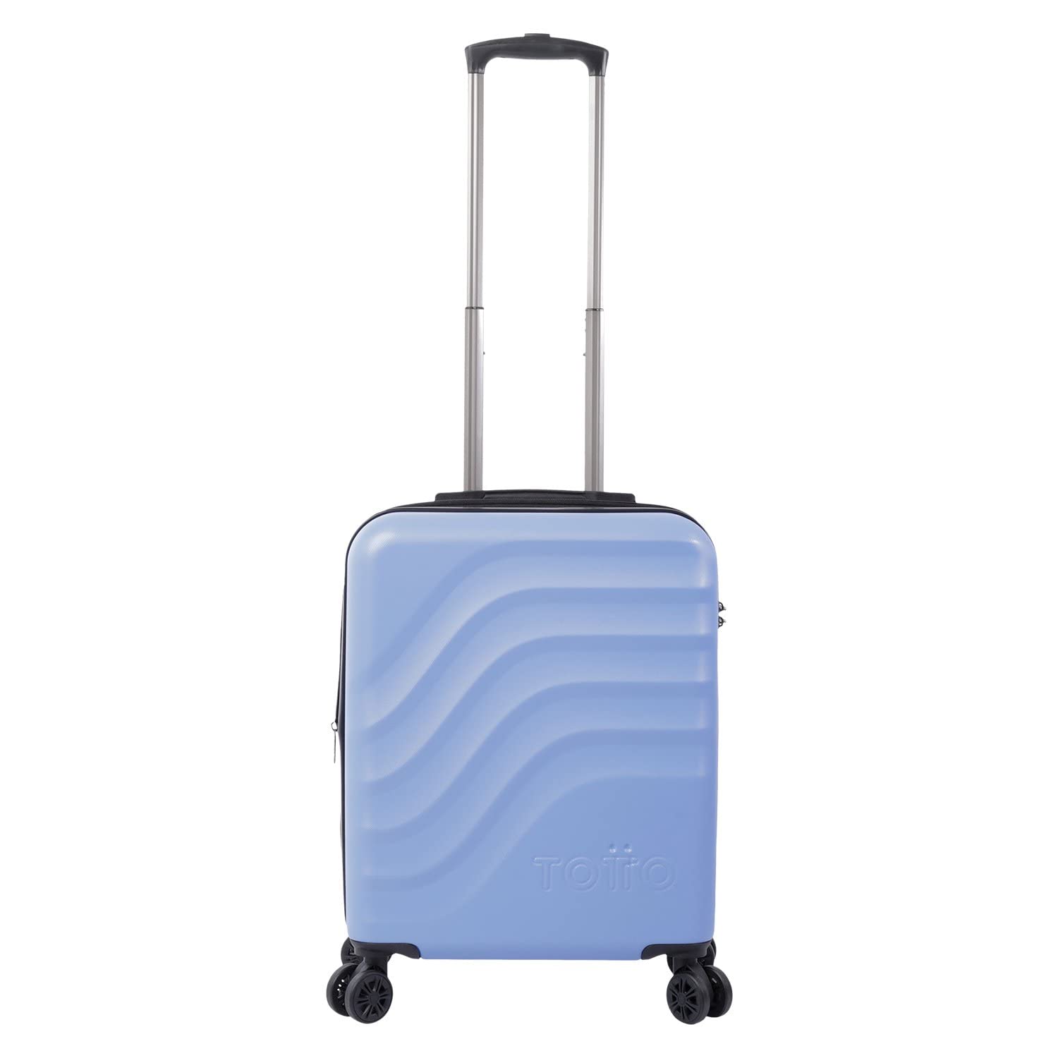 Totto - Bazy+ Cabin Trolley Suitcase in Blue: The Short Travel Choice, Dark Blue, Trolley cabina, BAZY + is The revamped and Improved Version of The Classic Bazy, Dark Blue, Trolley cabina, BAZY + is