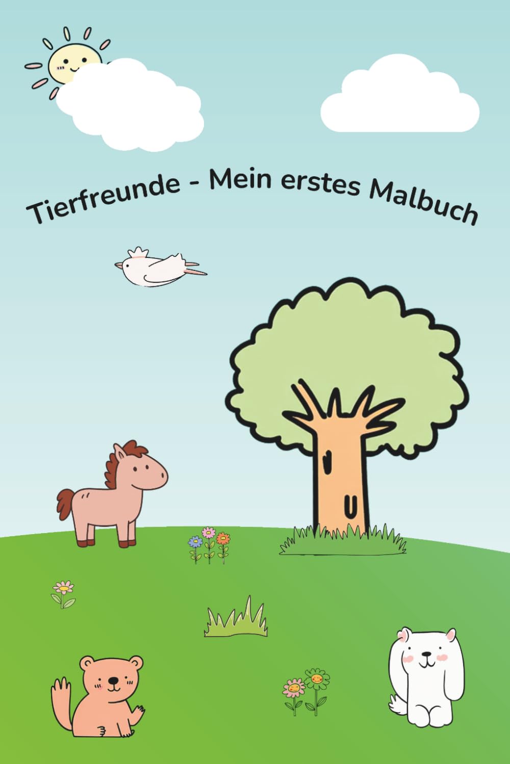 Tierfreunde - Mein erstes Malbuch