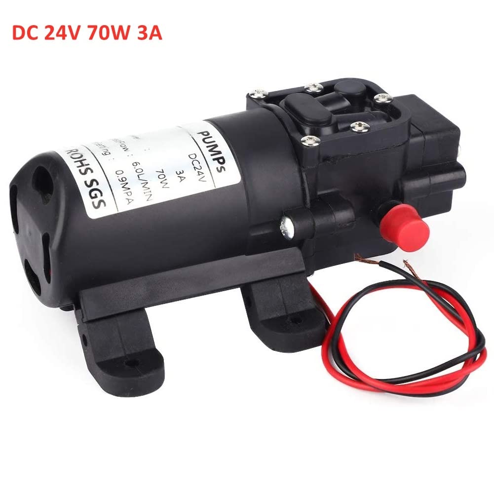 Pompe à Eau Haute Pression Diaphragme Amorçage Automatique pour Camping-Car, Caravane, Bateau, Jardin