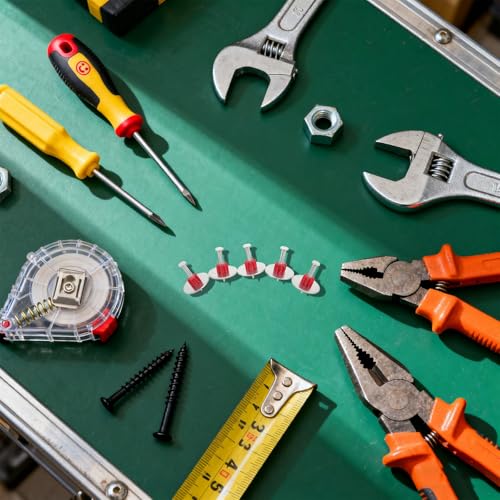 UKCOCO 100 clavos resistentes pequeños para madera y paredes de concreto, clavos carpinteros de plástico y metal plateados con anclaje extendido para obra profesional y carpintería miniatura 5