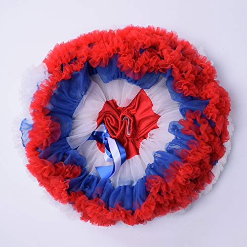 Women Tiered Tulle Pleated Tutu Skirt Princess Ballet Dance Pettiskirt4