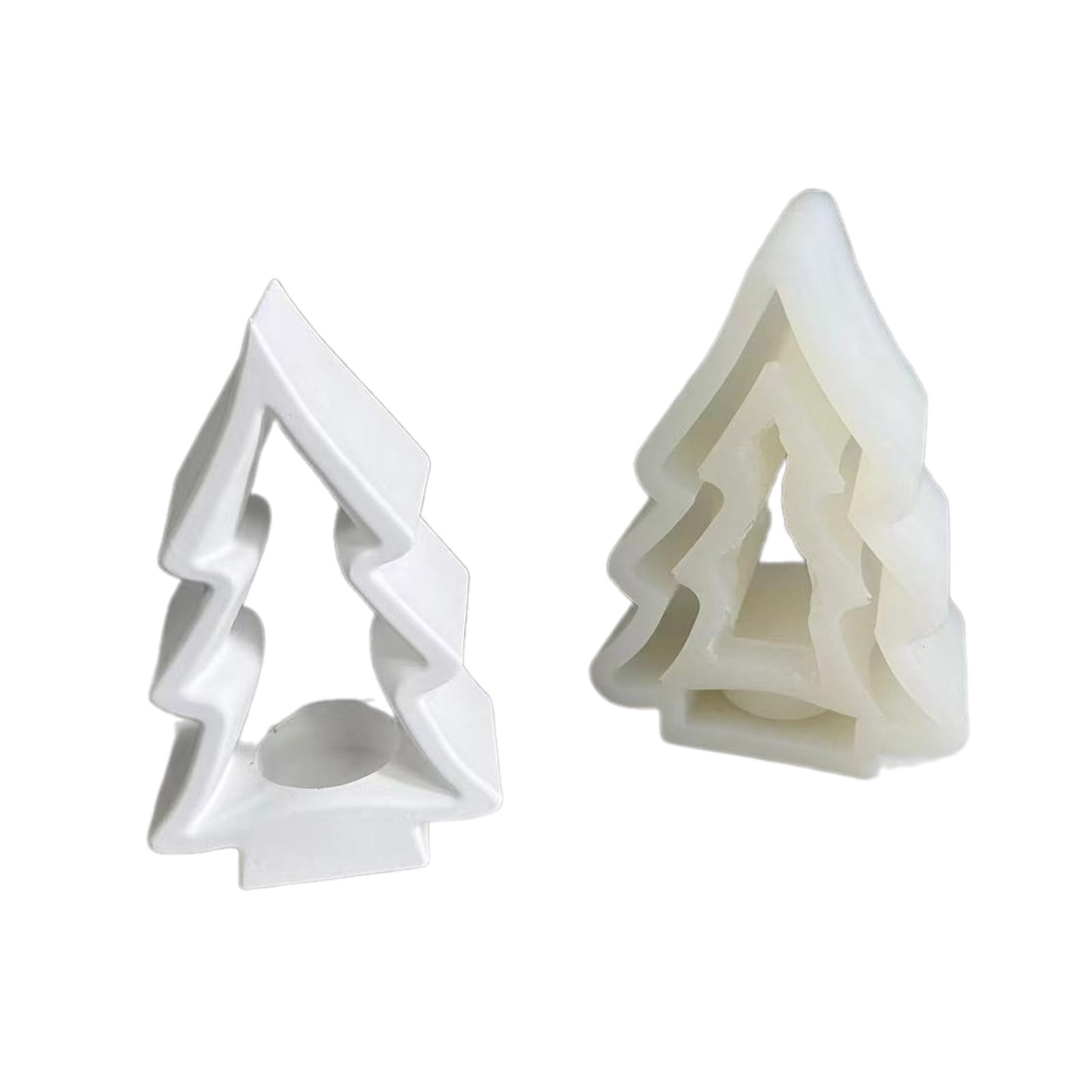 Simpatico albero di Natale candeliere stampi in silicone stampo gesso ornamento tavolo portacandele stampo soggiorno