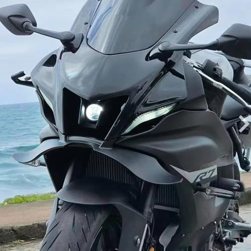 Couvercle d'aile de vent pour R7 2022-2025 look carbone