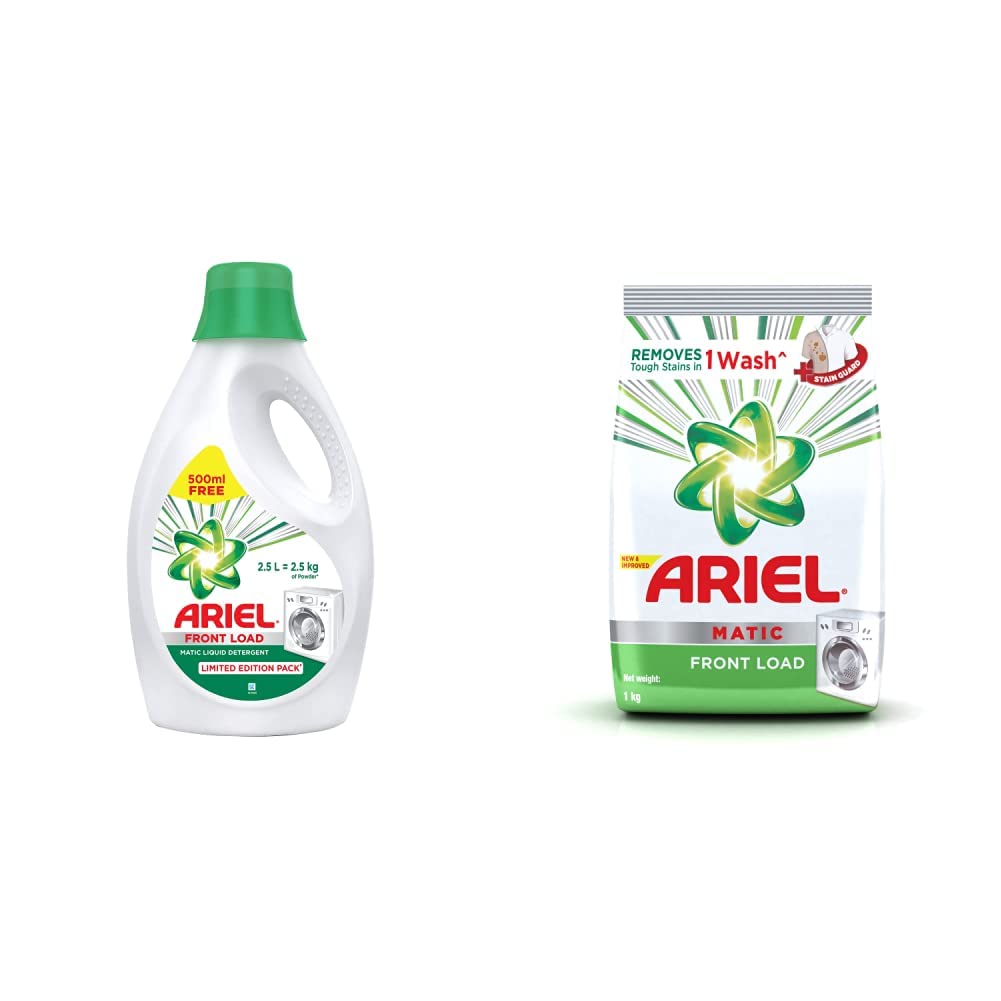 Buy Ariel Matic Liquid Detergent Front Load 2 Ltr + 500ml Free & Matic