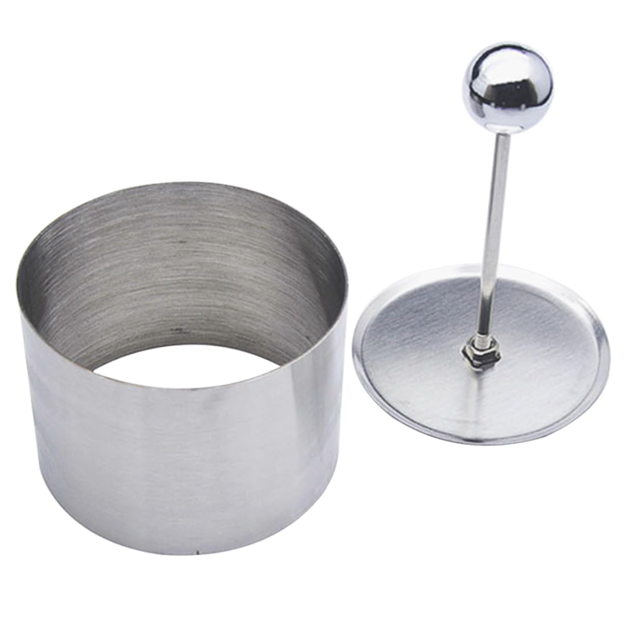 VINTORKY Dessert Cold Dish Shaper Round for Baking Stainless Steel Easy Clean Multi-functional Kitchen Gadget