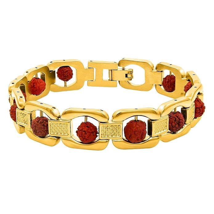 El Regalo Designer Om Rudraksha Bracelet Rakhi For Brother - Om Shiva Rudraksha Chain Bracelet Rakhi With Roli Chawal, Rakhi Message Card In Rakhi Box For Mens (Multi Rudraksha Rakhi) (B0CG19X5MB) Amazon Price History, Amazon Price Tracker