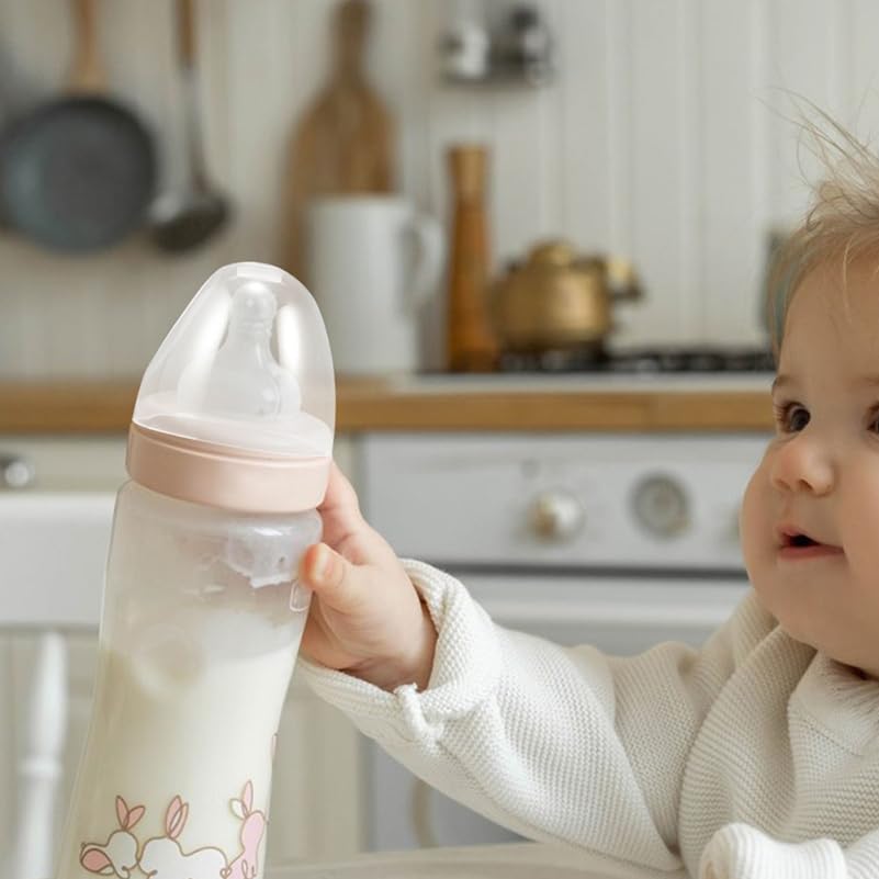 Image of PRETYZOOM 8pcs Milk Bottle Caps Dome Lid Cap Baby Feeding Bottles Nipples Cover Diameter 2.44 Inch