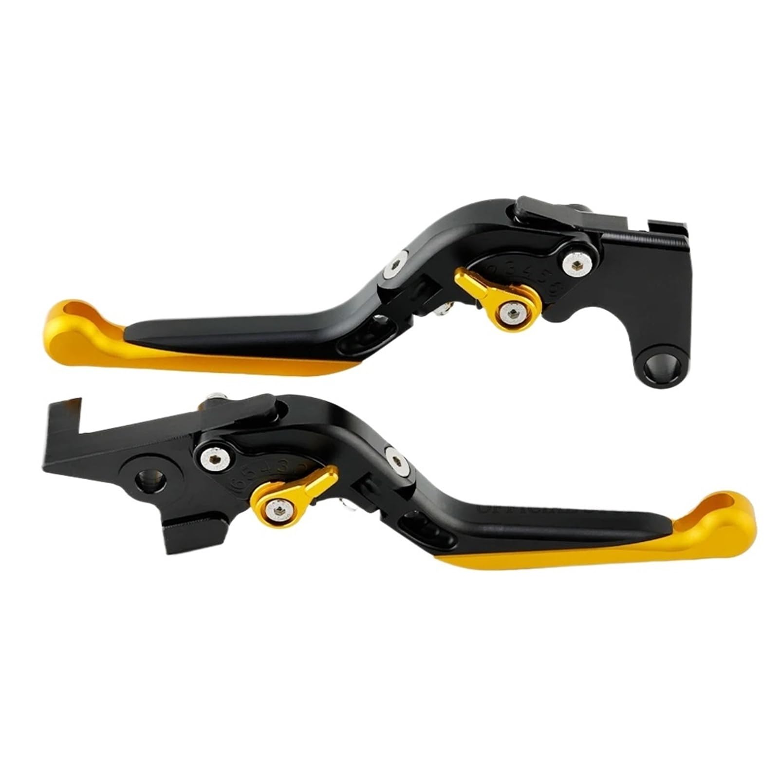 KKMNAIF Brake Clutch Levers for 525DSX DS525X 500R 500DS 650DS Motorcycle Folding Extendable Adjustable Handle Motorbike Brake Clutch