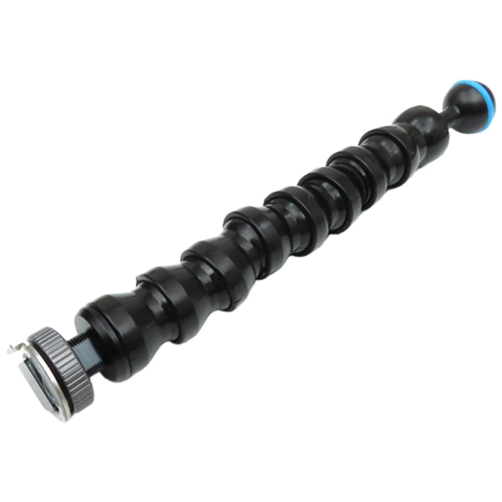 Adaptateur professionnel de sabot froid réglable 4/6/8/10 pour appareil photo sous-marin, éclairage d'équipements, environnement marin, utilisez un support flexible en alliage pour appareil photo