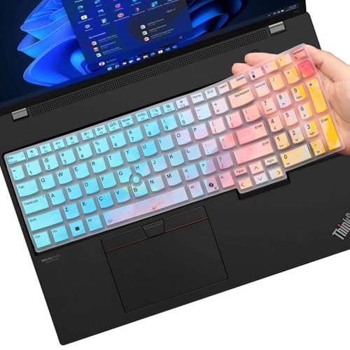 Protector de Teclado para Lenovo ThinkPad T16 16" US miniatura 1