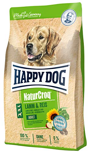 Happy Dog Premium - NaturCroq XXL, 15 kg & Premium - NaturCroq Lamm & Reis, 15 kg